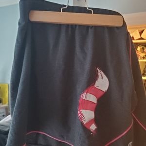 Raw threads, running shorts/skirt